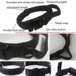 Collare per animali domestici con collare da trazione per cani di taglia grande e media ispessito in nylon, M, L, XL