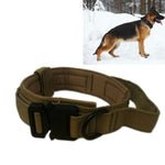 Collare per animali domestici con collare da trazione per cani di taglia grande e media ispessito in nylon, M, L, XL