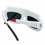 Occhiali per saldatura fotoelettrica anti-ultravioletti anti-forte con oscuramento automatico, (White), (Black)
