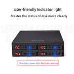 Scatola per disco rigido con unità ottica integrata nel telaio a quattro alloggiamenti OImaster MR-6401, MR-6401