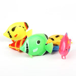 Set 10 pesci finti in plastica per acquario decorativo