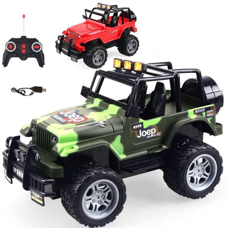 Giocattoli per auto telecomandati elettrici per bambini con ricarica USB, Camouflage Convertible, Red Convertible, Red Buggy, Green Buggy, Blue Buggy