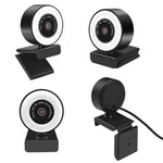 X98 Telecamera HD Fill Light senza unità USB con microfono, 720P, 1080P, 2K Auto Focus