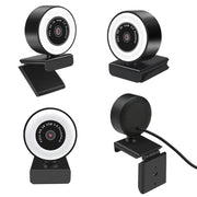 X98 Telecamera HD Fill Light senza unità USB con microfono, 720P, 1080P, 2K Auto Focus