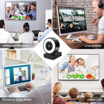 X98 Telecamera HD Fill Light senza unità USB con microfono, 720P, 1080P, 2K Auto Focus