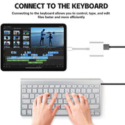 Adattatore OTG 8 pin a USB 2.0 per iPhone
