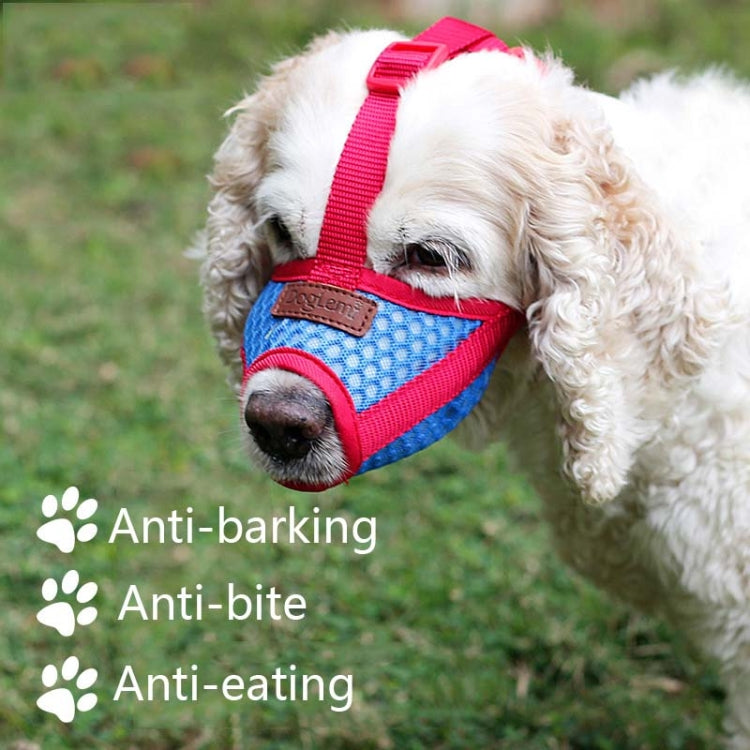 Doglemi Muso per cani Articoli per animali Tappo antiabbaio traspirante Muso Copri bocca per cani, S, M, L, XL, XXL