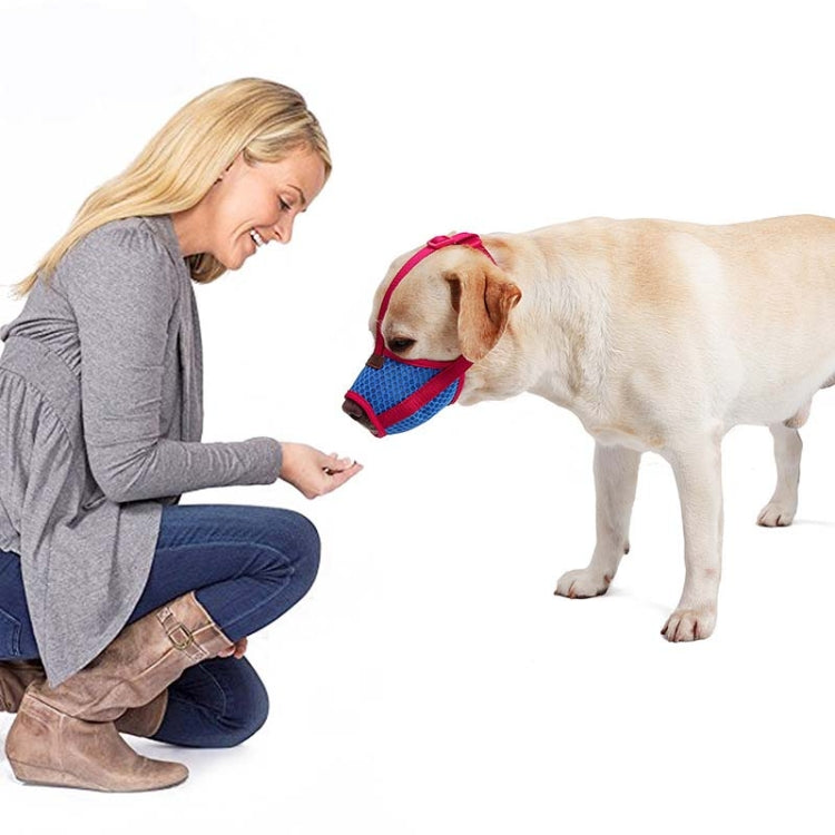 Doglemi Muso per cani Articoli per animali Tappo antiabbaio traspirante Muso Copri bocca per cani, S, M, L, XL, XXL