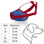 Doglemi Muso per cani Articoli per animali Tappo antiabbaio traspirante Muso Copri bocca per cani, S, M, L, XL, XXL