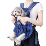 Doglemi Zaino per animali domestici Borsa a tracolla per cani Borsa per cani in rete traspirante, M, L