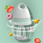 MEIZHIKOU Frusta elettrica Domestica USB Piccola Cottura Frusta Automatica Frusta per Panna da Montare, Cake Mixer