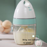 MEIZHIKOU Frusta elettrica Domestica USB Piccola Cottura Frusta Automatica Frusta per Panna da Montare, Cake Mixer