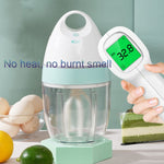 MEIZHIKOU Frusta elettrica Domestica USB Piccola Cottura Frusta Automatica Frusta per Panna da Montare, Cake Mixer