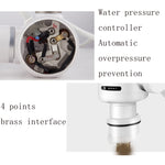 Rubinetto elettrico istantaneo per acqua calda da cucina Spina europea, Lamp Display Big Elbow, Digital Display Big Elbow