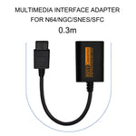 Convertitore video per console di gioco retrò 720P Convertitore HDMI per NGC/N64/SNES/SFC