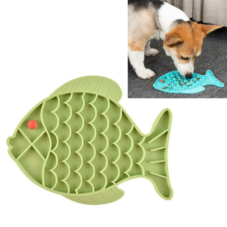 Ciotola anti-soffocamento in silicone per cani e gatti da 2 pezzi, Fish Type, Flower Type, Claw Type