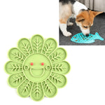 Ciotola anti-soffocamento in silicone per cani e gatti da 2 pezzi, Fish Type, Flower Type, Claw Type