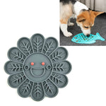Ciotola anti-soffocamento in silicone per cani e gatti da 2 pezzi, Fish Type, Flower Type, Claw Type
