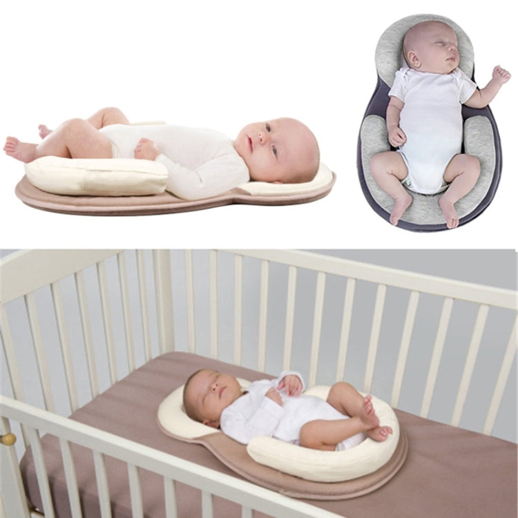 Cuscino per neonato Cuscino per materasso per neonato Cuscino per posizionamento per il sonno del bambino Previene i cuscini antirollio a forma di testa piatta