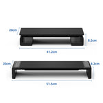 AP2002-2-A Staffa per l'archiviazione del notebook su rack per aumento del displayOlmaster, Classic Style, Plus Storage Box