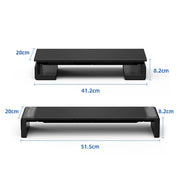 AP2002-2-A Staffa per l'archiviazione del notebook su rack per aumento del displayOlmaster, Classic Style, Plus Storage Box