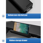 AP2002-2-A Staffa per l'archiviazione del notebook su rack per aumento del displayOlmaster, Classic Style, Plus Storage Box