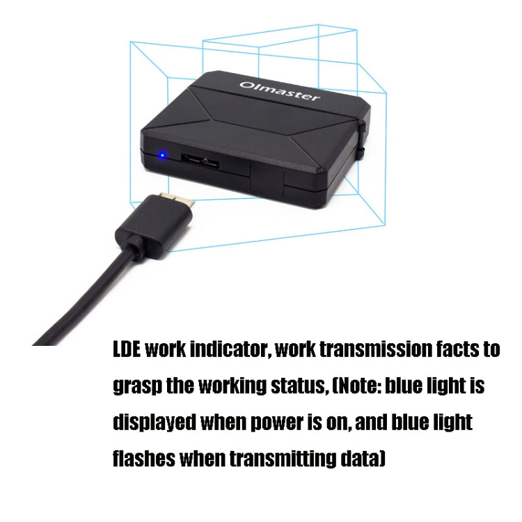Cavo adattatore USB 3.0 a SATA per hard disk 2.5" e 3.5"