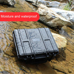 TSUNAMI Cassetta portastrumenti multifunzionale Cassetta di protezione di sicurezza Cassetta portautensili in plastica impermeabile, 19x12x8cm, 22x16x9cm, 27x20x12cm