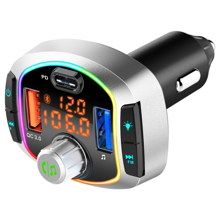 BC63 Scheda per auto colorata Lettore MP3 Ricevitore Bluetooth multifunzionale Caricatore per disco U Accendisigari per auto, BC63