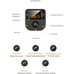 BT36B Lettore musicale MP3 Bluetooth per auto Trasmettitore FM per auto Telefono vivavoce, BT36B