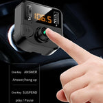 BT36B Lettore musicale MP3 Bluetooth per auto Trasmettitore FM per auto Telefono vivavoce, BT36B