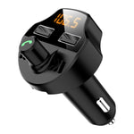 T66 Caricabatteria per auto Bluetooth Accendisigari Lettore MP3 Trasmettitore FM per auto vivavoce, T66