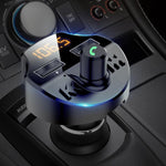 T66 Caricabatteria per auto Bluetooth Accendisigari Lettore MP3 Trasmettitore FM per auto vivavoce, T66