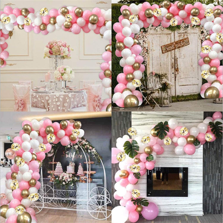 Macron Set di decorazioni per palloncini rosa Proposta di layout per decorazione festa di compleanno, Macron Pink Balloon Decoration