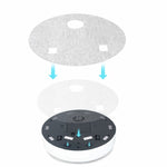 Mini robot spazzante domestico automatico ricaricabile