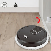 KeLeDi Robot per la pulizia multifunzionale per uso domestico Umidificatore intelligente Diffusore di aromi atomizzatore automatico, Black, White, Red