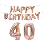 Palloncino in foglio di alluminio numeri grandi 40 pollici