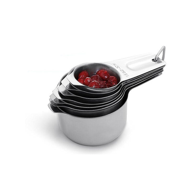 Set di misurini in acciaio inossidabile 7 in 1 304 Strumenti di cottura, 7 in 1 Measuring Spoon