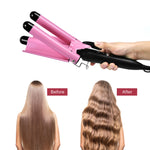 Bigodino capelli ceramica 3 barili 20-32 mm