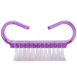 10 pennelli per pulizia strumenti per la cura delle unghie, manicure e pedicure, rimuovi la polvere, pennelli puliti ad angolo piccolo, 10 PCS Pink, 10 PCS Blue, 10 PCS Purple