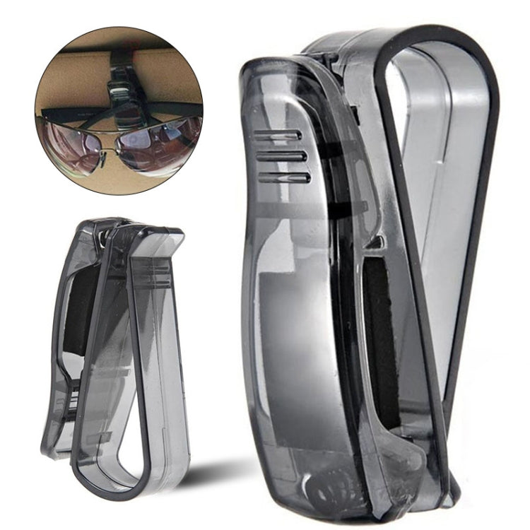 Custodia per occhiali multifunzione Atuo Accessori per auto Porta occhiali da sole Chiusura automatica Clip per biglietti, Sunglasses Holder
