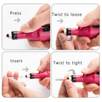 Kit penna elettrica per manicure con punte unghie