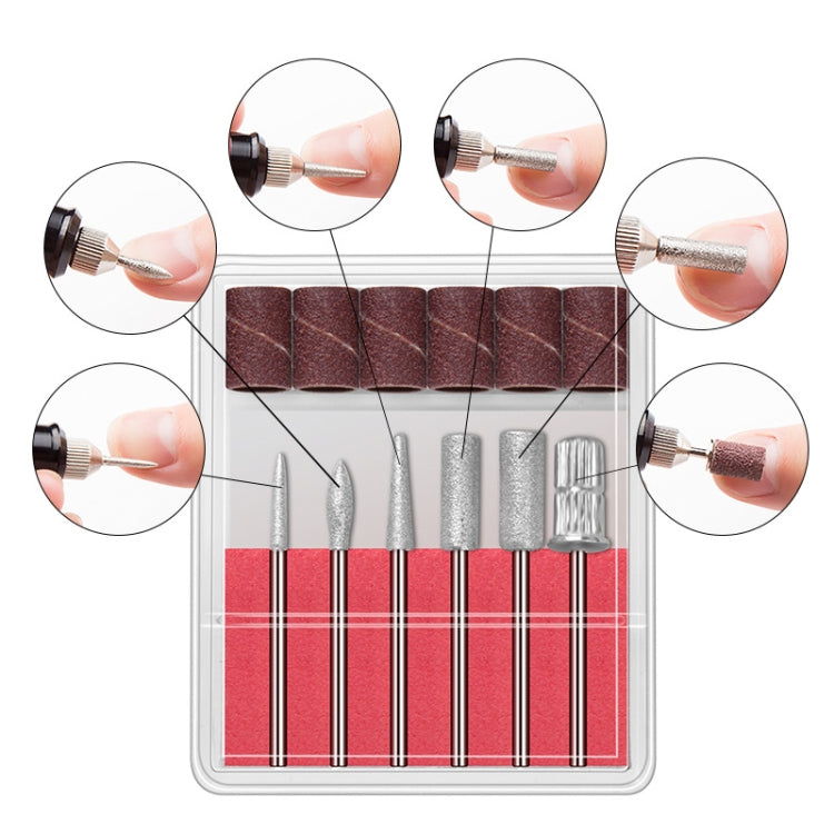 Kit penna elettrica per manicure con punte unghie