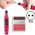 Kit penna elettrica per manicure con punte unghie