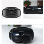 DC-9010 Repellente per insetti portatile repellente per zanzare ad ultrasuoni con ricarica USB, Insect Repellent Black