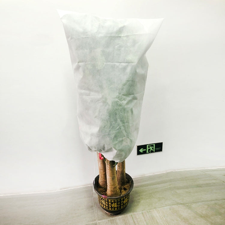 2 pezzi di copertura antigelo per piante, copertura per alberi a prova di freddo autunnale e invernale, sacchetto antigelo per piante in tessuto non tessuto, 0.8mx1.2m, 0.6mx0.8m, 1.2x1.8m, 0.8mx1m