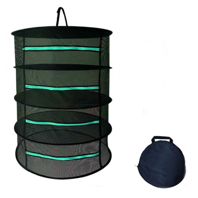 Rete per asciugare le erbe sospesa Stendino pieghevole Rete per asciugare le piante con cerniera chiusa, 60cm Diameter 2 Layers, 60cm Diameter 4 Layers, 60cm Diameter 6 Layers, 60cm Diameter 8 Layers