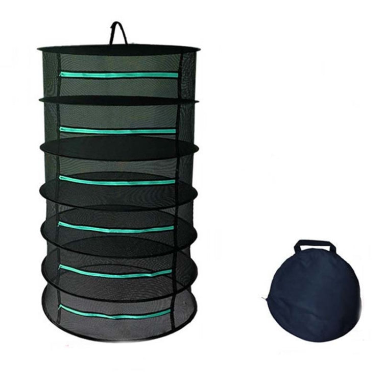 Rete per asciugare le erbe sospesa Stendino pieghevole Rete per asciugare le piante con cerniera chiusa, 60cm Diameter 2 Layers, 60cm Diameter 4 Layers, 60cm Diameter 6 Layers, 60cm Diameter 8 Layers