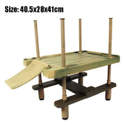 Grande parco divertimenti Tartaruga Piattaforma prendisole Isola galleggiante Tartaruga Tank Tandscape, Large