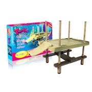 Grande parco divertimenti Tartaruga Piattaforma prendisole Isola galleggiante Tartaruga Tank Tandscape, Large